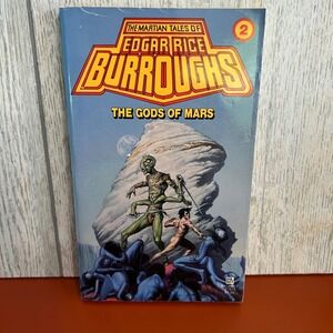 The Gods of Mars Edgar Rice Burroughs Del Rey Paperback 1982 Michael Whelan Art
